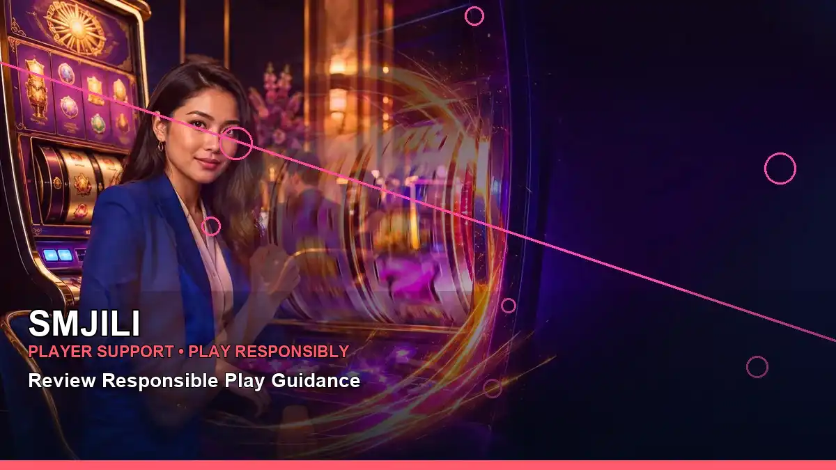 SMJILI high-energy party online slot games in a left close-up layout for Philippine players