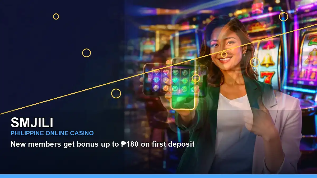 SMJILI high-energy coins casino cashback rewards in a right-framed layout for Philippine players